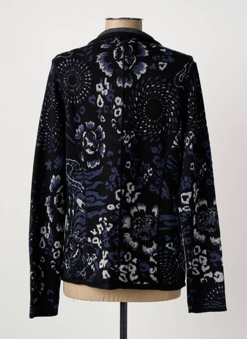 Blazer coupe cintrée noir DESIGUAL femme
