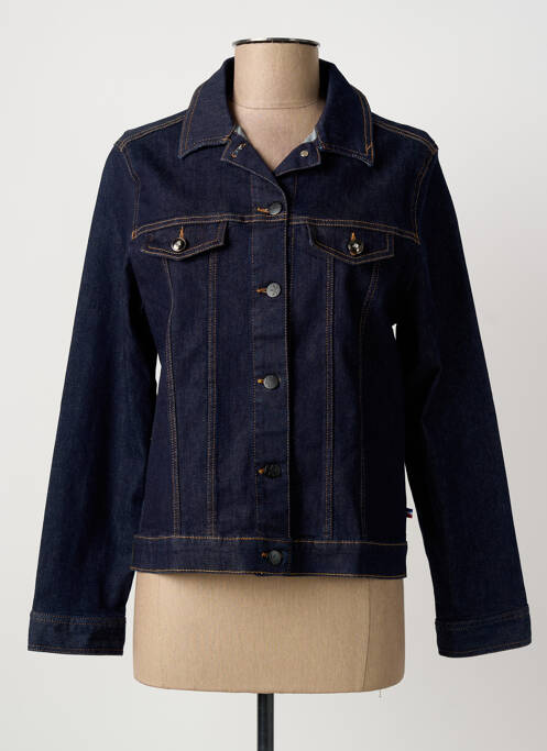 Veste casual poches bleu BREIZH ANGEL femme
