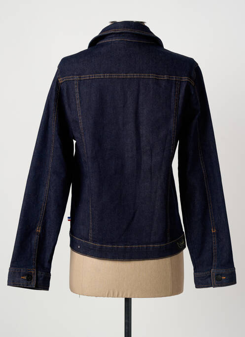 Veste casual poches bleu BREIZH ANGEL femme