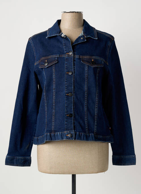 Veste casual poches bleu BREIZH ANGEL femme