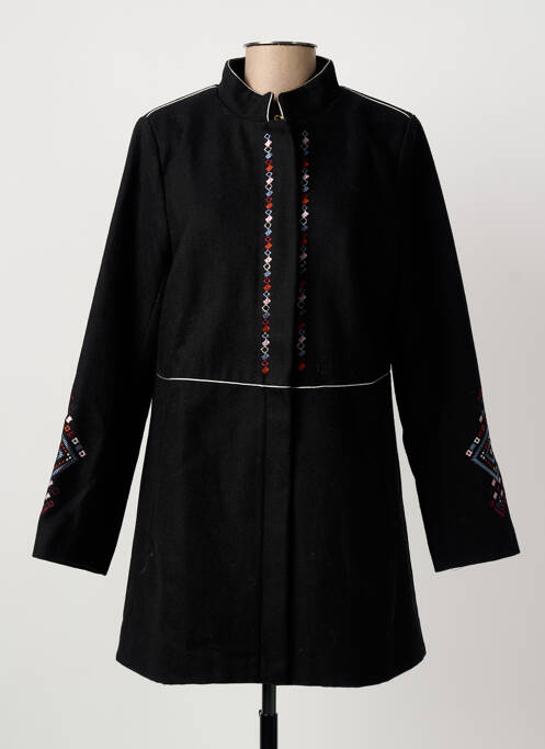 Manteau court noir LA FIANCEE DU MEKONG femme