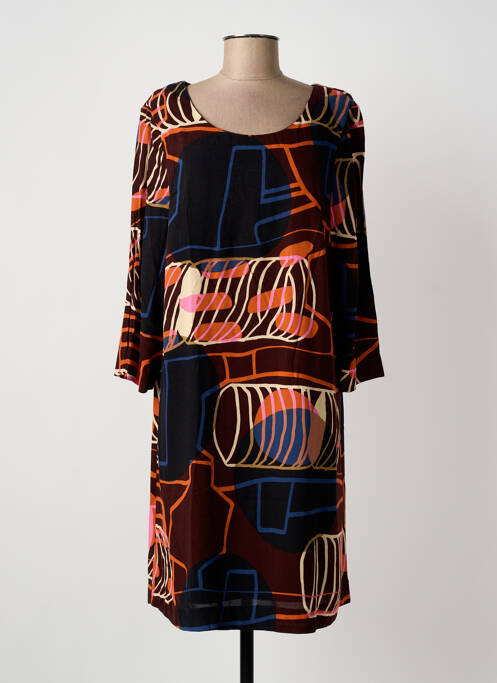 Robe mi-longue rouge WHITE STUFF femme