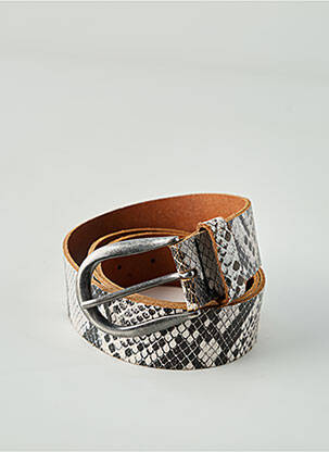 Ceinture coutures renforcées noir AMSTERDAM HERITAGE femme