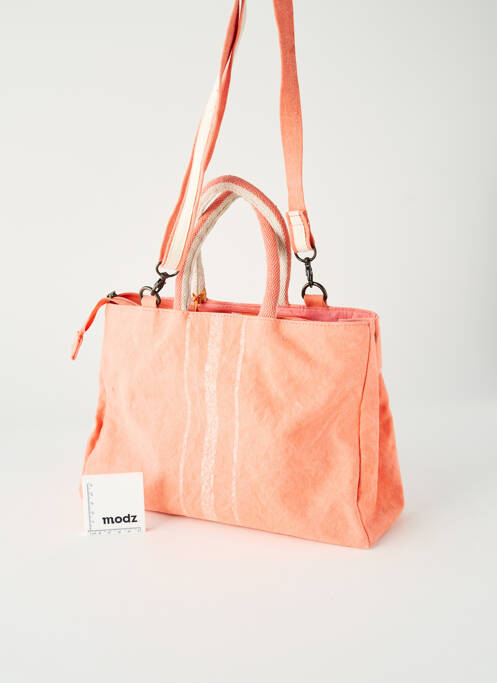 Sac multipoches forme rectangulaire rose LE VOYAGE EN PANIER femme