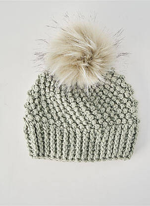 Bonnet stretch vert RINO & PELLE femme