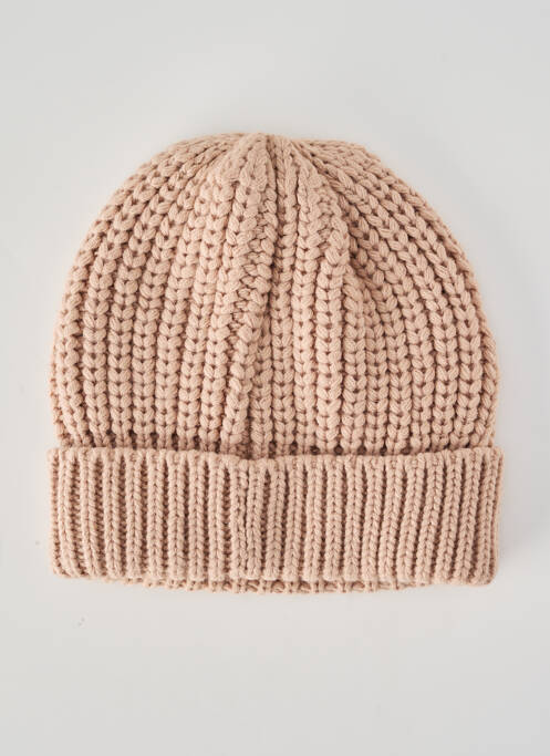 Bonnet beige RINO & PELLE femme