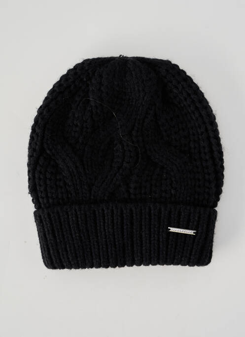 Bonnet noir RINO & PELLE femme