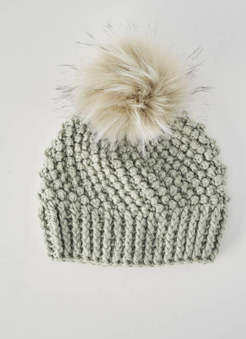 Bonnet vert RINO & PELLE femme