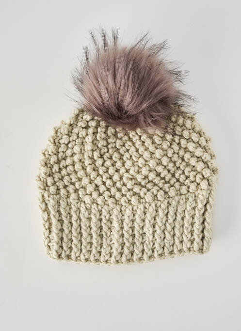 Bonnet vert clair RINO & PELLE femme