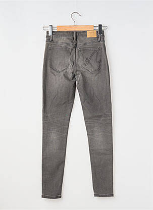 Jeans coupe slim stretch taille normale gris NAGEV femme