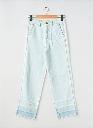 Jeans coupe droite taille normale taille normale bleu LA PETITE FRANCAISE femme