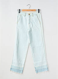 Jeans coupe droite taille normale taille normale bleu LA PETITE FRANCAISE femme