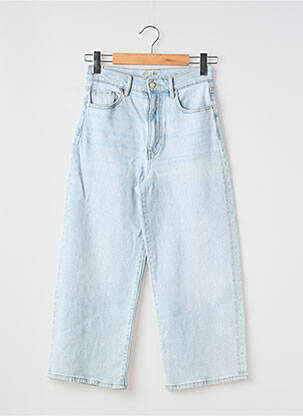 Jeans coupe large stretch taille normale bleu NAGEV femme