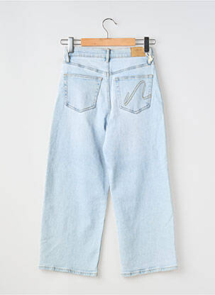 Jeans coupe large stretch taille normale bleu NAGEV femme