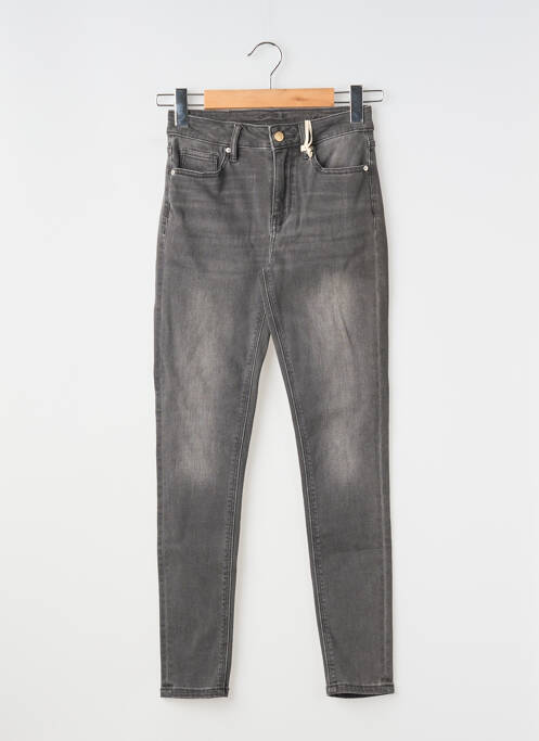 Jeans coupe slim stretch taille normale gris NAGEV femme