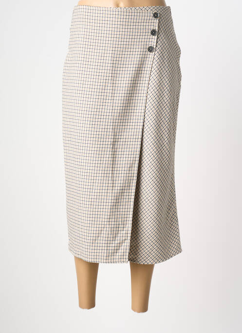 Jupe longue blanc MUS & BOMBON femme