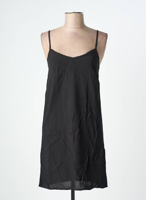 Robe mi-longue noir GRACE & MILA femme