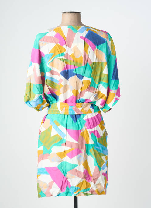 Robe mi-longue vert SEE U SOON femme