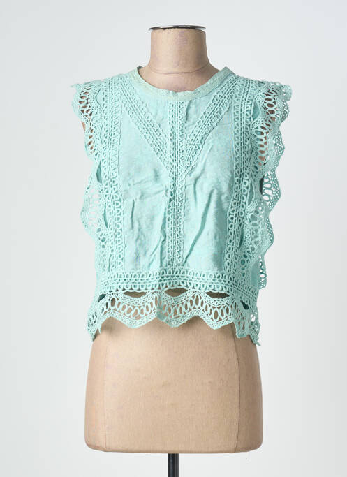 Top bleu NEKANE femme