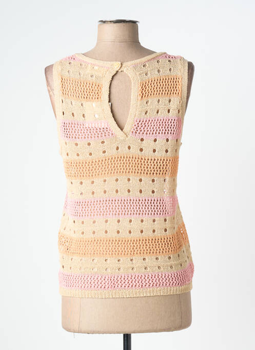 Top orange NEKANE femme