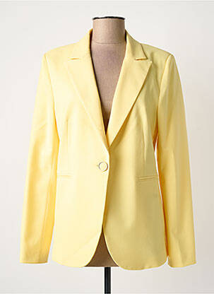 Blazer coupe cintrée jaune RINASCIMENTO femme
