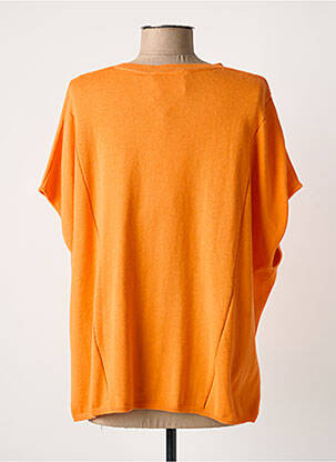 Top manches courtes manches courtes orange ABSOLUT CASHMERE femme