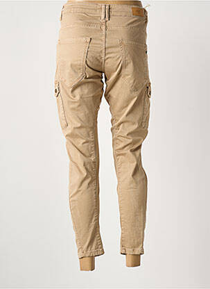 Pantalon cargo poches taille normale marron LE TEMPS DES CERISES femme