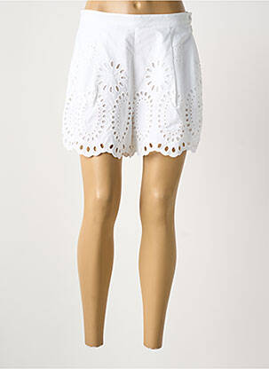 Short taille normale taille normale blanc IDANO femme