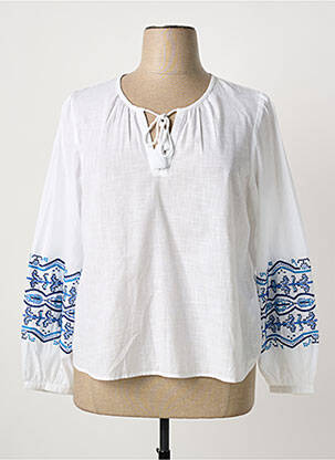Blouse blanc LA FEE MARABOUTEE femme
