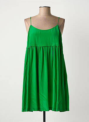 Robe courte vert IDANO femme