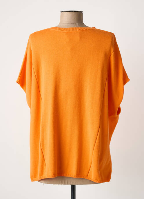 Top manches courtes manches courtes orange ABSOLUT CASHMERE femme