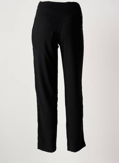 Pantalon droit taille normale taille normale noir IKKS femme