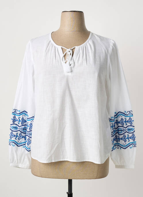 Blouse blanc LA FEE MARABOUTEE femme
