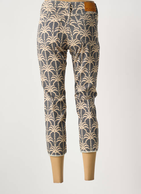 Pantacourt gris PLEASE femme