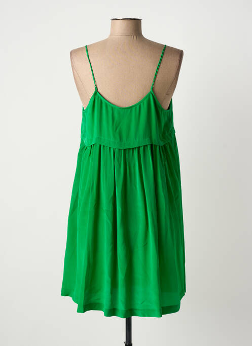 Robe courte vert IDANO femme