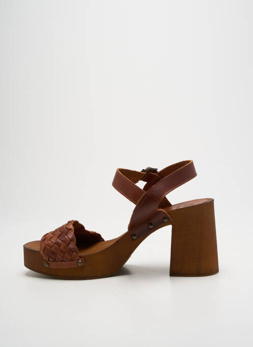 Sandales/Nu pieds marron NIMAL femme
