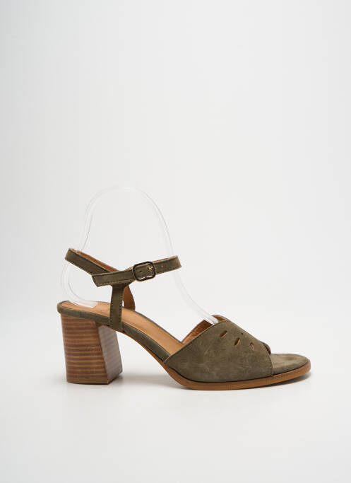 Sandales/Nu pieds vert ALIWELL femme