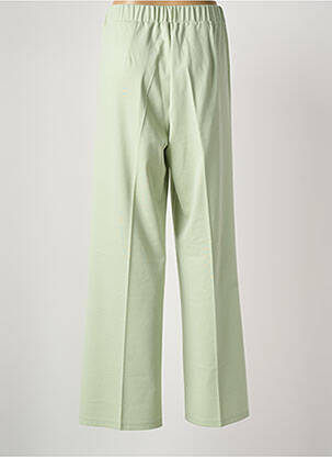 Pantalon droit stretch taille normale vert SANDWICH femme