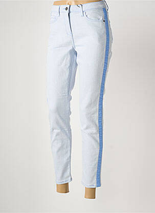Jeans coupe slim stretch bleu SANDWICH femme