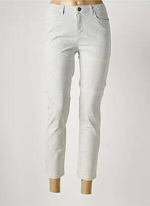 Jeans coupe slim stretch taille normale gris YAYA femme
