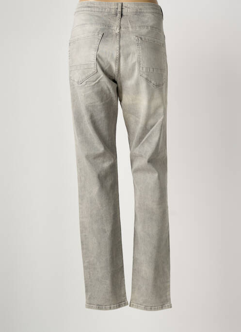 Jeans coupe slim stretch taille normale gris SANDWICH femme