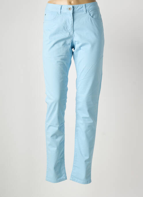 Jeans coupe slim stretch taille normale bleu SANDWICH femme