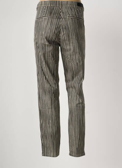 Pantalon chino tissage popeline taille normale noir SANDWICH femme