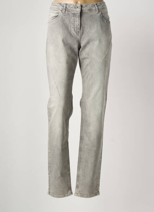 Jeans coupe slim gris SANDWICH femme