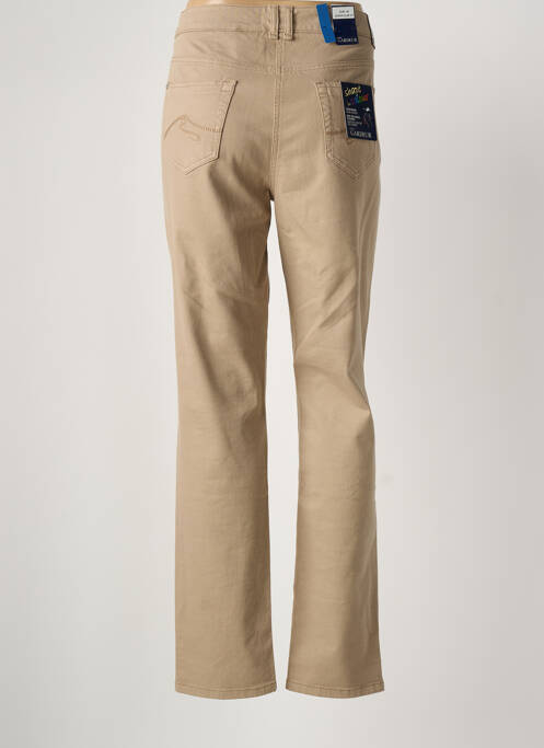 Jeans coupe slim marron ATELIER GARDEUR femme