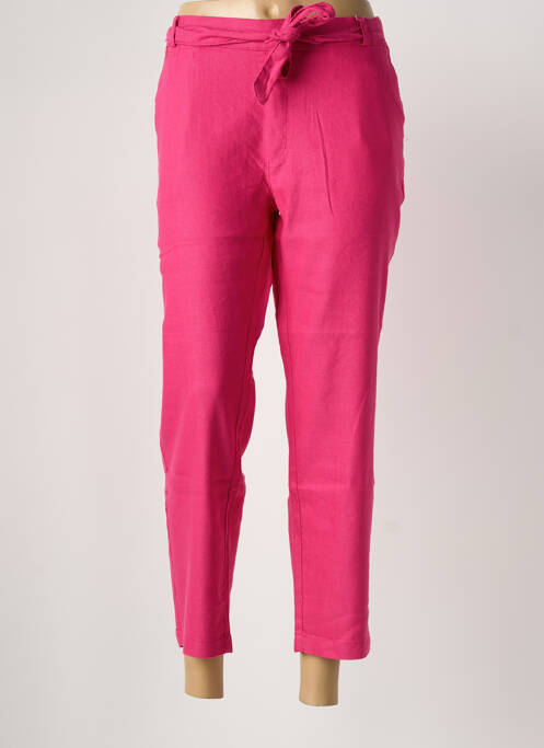Pantalon 7/8 rose PARA MI femme