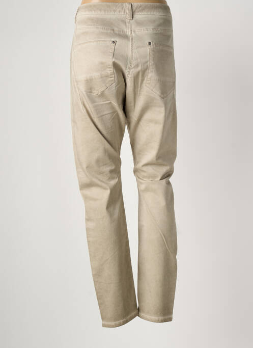 Pantalon slim beige SANDWICH femme