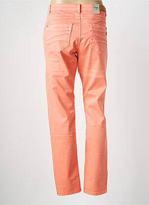 Jeans coupe slim stretch taille normale orange CREAM femme