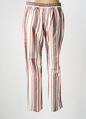 Pantalon slim taille haute taille haute beige HARRIS WILSON femme