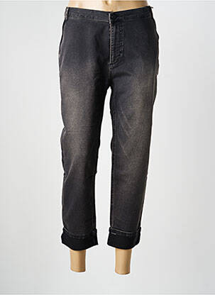 Jeans boyfriend stretch taille normale noir EVA KAYAN femme